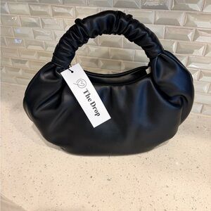 The Drop Black Women's Shoulder Bag